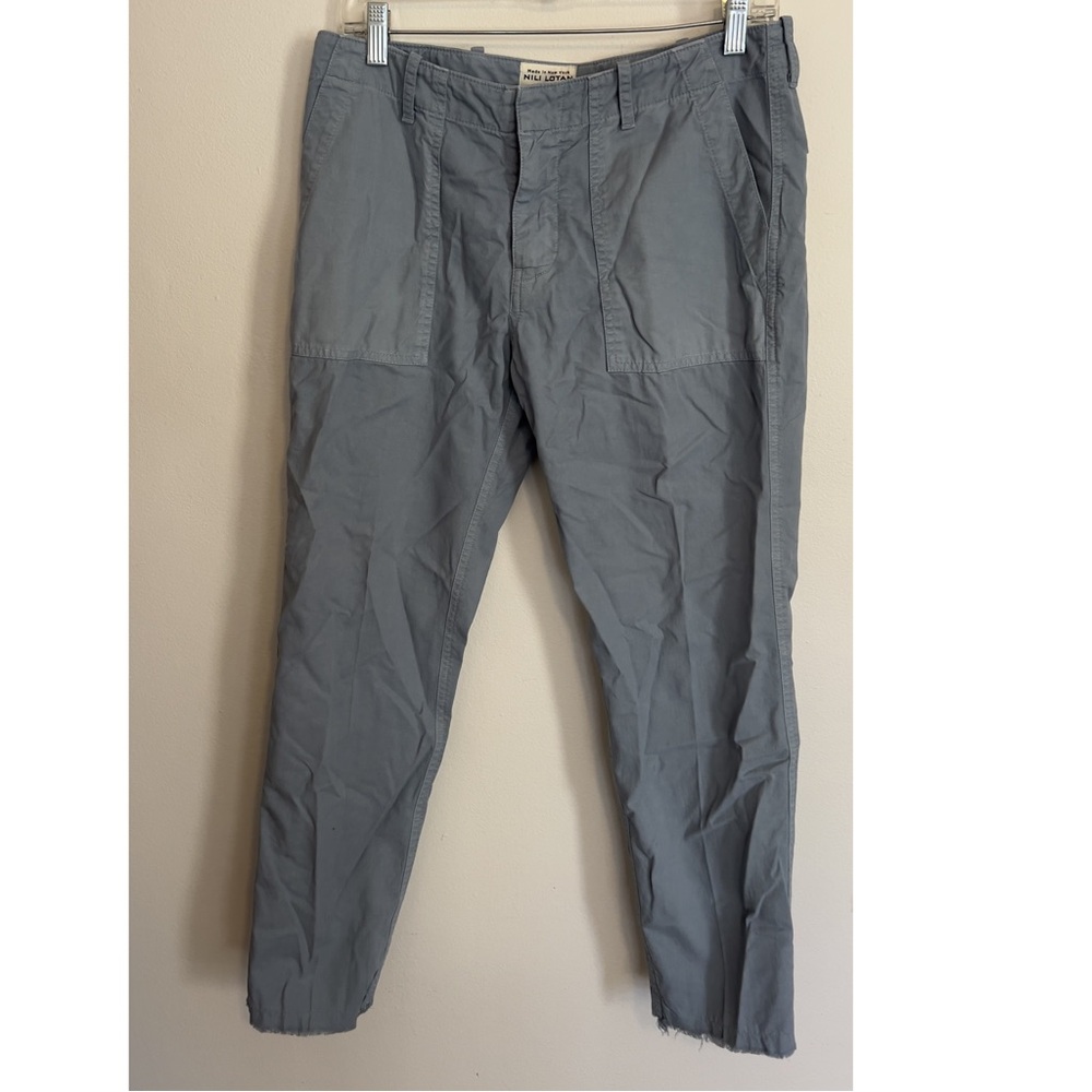 Nili Lotan Blue Jenna Pant Size 6